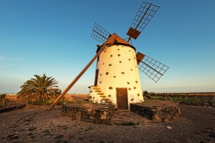 windmühle u Sonnenaufgang El Cotillos_4-2